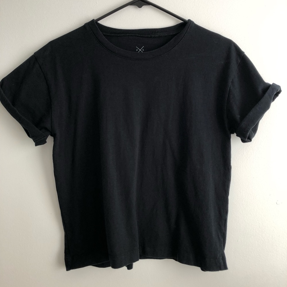 Basic black tee